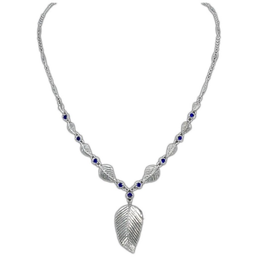Elven Realms 9 Leaf Necklace: Rivendell, Mirkwood, Lothlorien