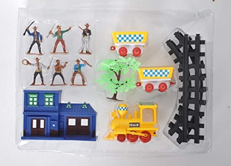 Wild West Cowboys And Indians Toy Plastic Figures