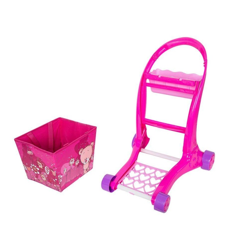 Kids Shopping Carts Pretend Toy For Girl