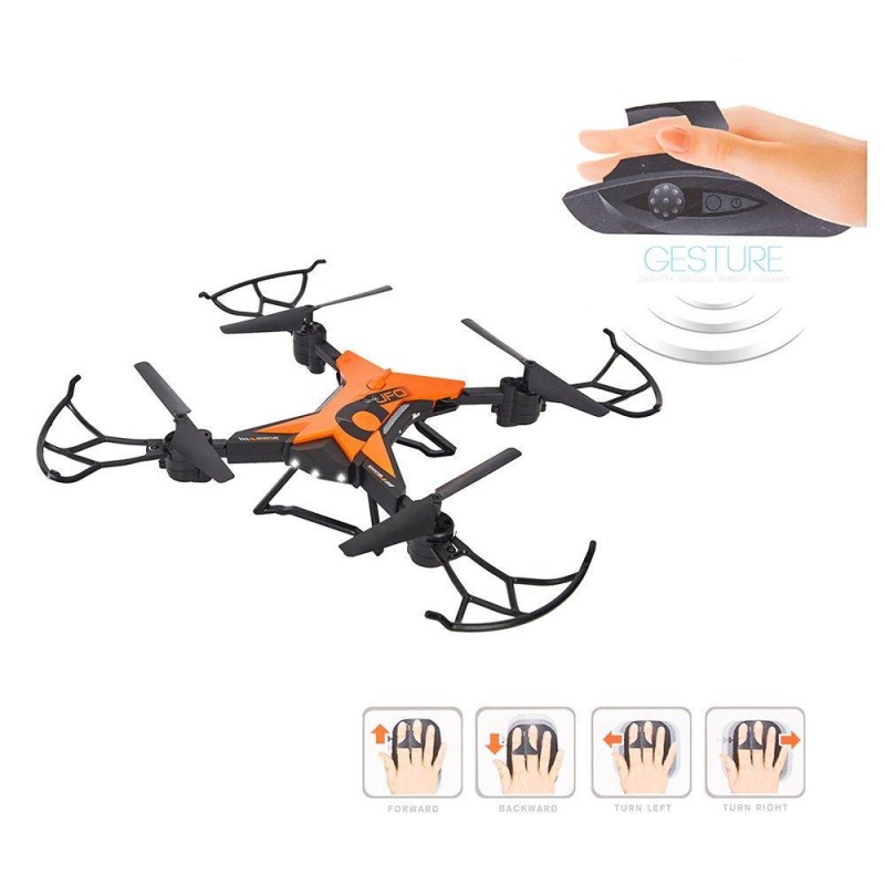 Mini Drone Rc Quadcopter With Gesture Control 3D Flips One, Play For Fun