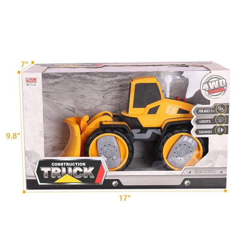 (Out Of Stock) Loader Truck Drag Toy Designed For Kids