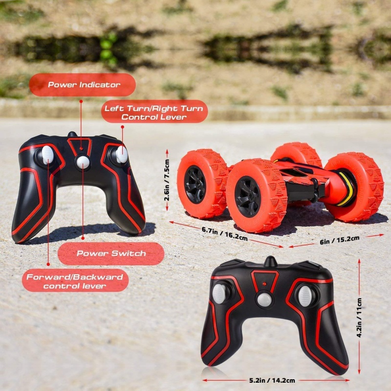 (Out Of Stock) 2.4G Stunt Rc Car Double Sided Rotating Tumbling 4Wd Remote Control Monster Truck