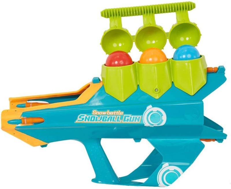 (Out Of Stock) 3 In 1 Snowball Launcher Gun Water Ballon Shooter Snowbattle Toy For Kids