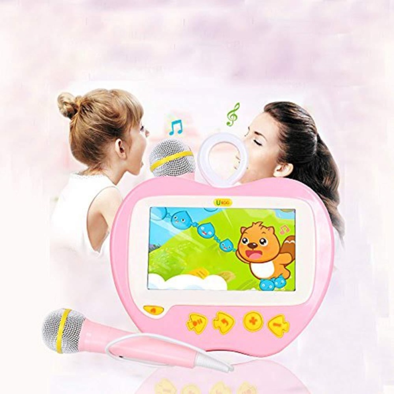 Children Story Machine Learning Instrument Karaoke Singing With 2 Microphones , 8G Memory