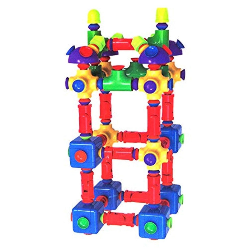 82 Pcs Diy Magnetic Sucker Building Blocks Toys