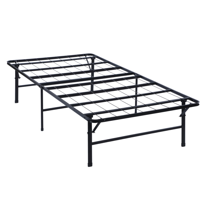 Benjara Queen Folding Bed Frame