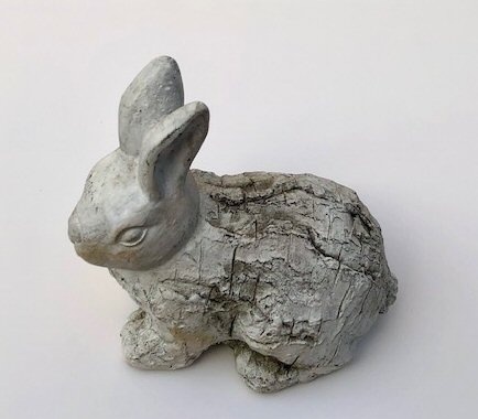 Miniature Rabbit Figurine - 4.5"