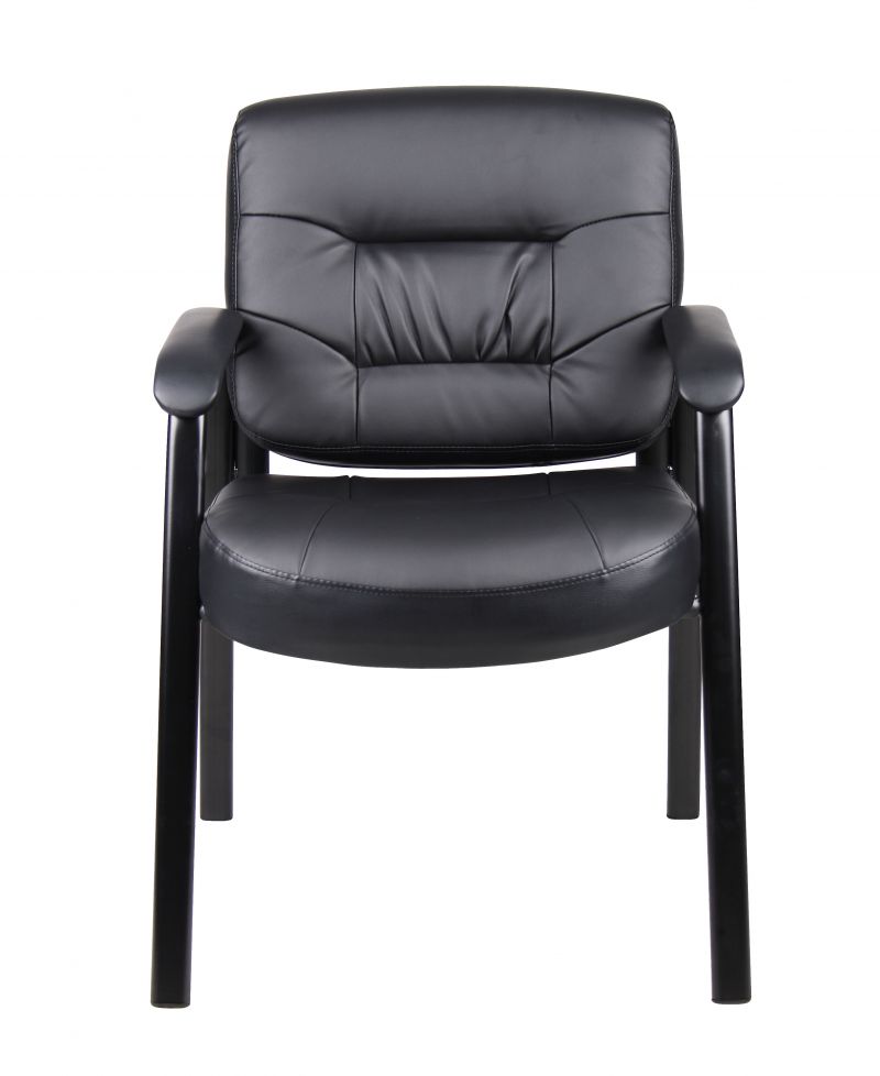 Boss Executive Mid Back Leatherplus Guest Chair