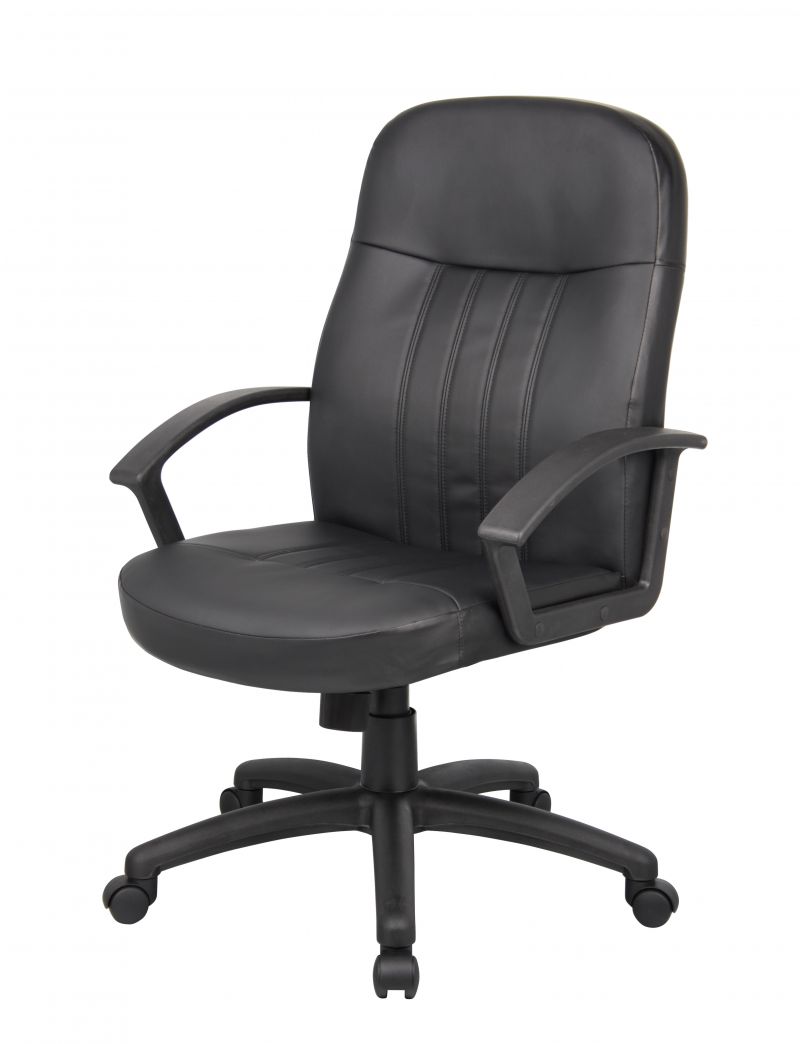 Boss Executive Leather Budget Chair