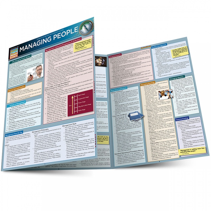 Quickstudy | Managing People Laminated Reference Guide