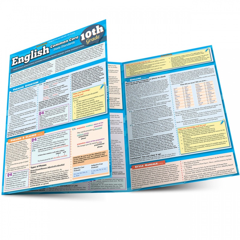 English Common Core 10Th Grade