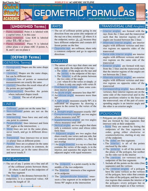BarCharts Quick Study Academic Guides BIOLOGY 2 Laminated Reference Cards