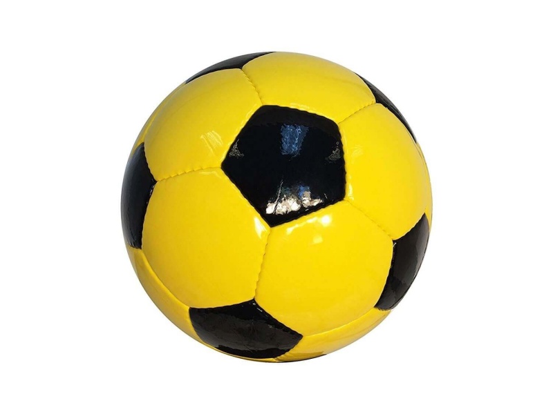 Classic Collection Soccer Ball Gold Hexagons & Black Pentagons