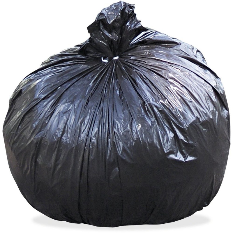 Stout Recycled Content Trash Bags - 33 Gal/75 Lb Capacity - 33" Width X 40" Length - 1.50 Mil (38 Micron) Thickness - Brown - 100/Carton - Office, Industry, Home - Recycled