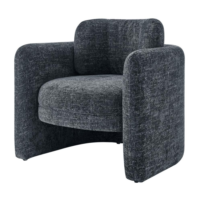 Deryll Chenille Accent Arm Chair