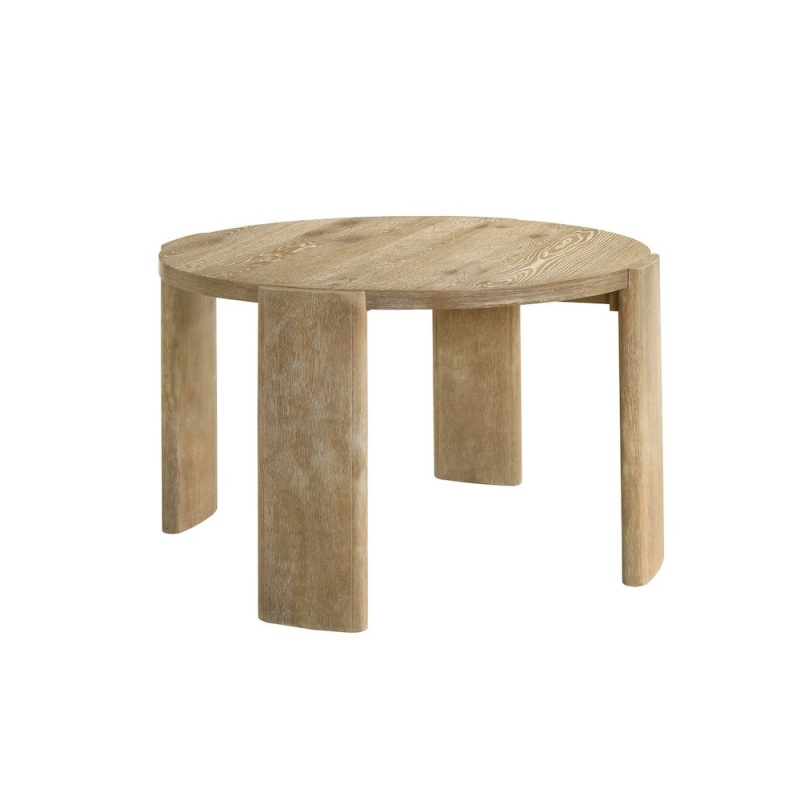 Bristol Mid-Century Round Dining Table, Kepler Driftwood