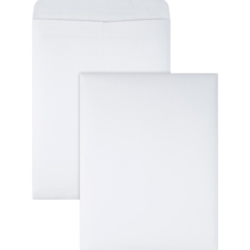 Quality Park 9-1/2 X 12-1/2 Catalog Mailing Envelopes With Redi-Seal® Self-Seal Closure - Catalog - #12 1/2 - 9 1/2" Width X 12 1/2" Length - 28 Lb - Self-Sealing - Wove - 100 / Box - White