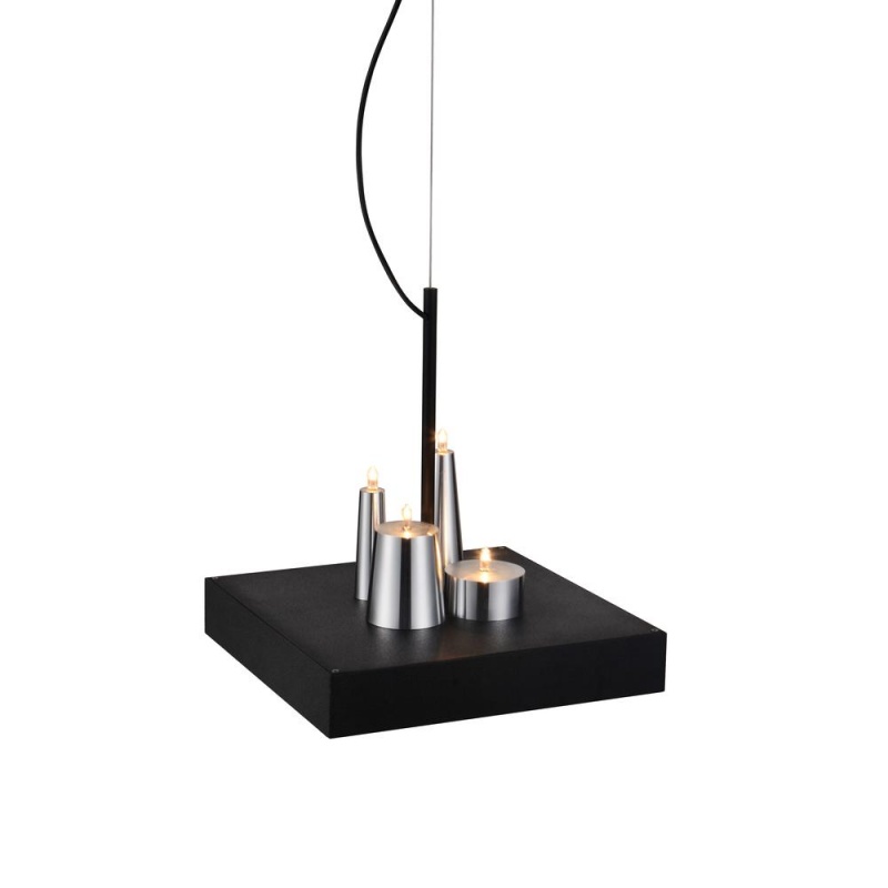 Cesar Pendant Lamp Black Stainless Steel