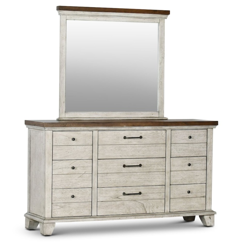 Bear Creek Dresser & Mirror