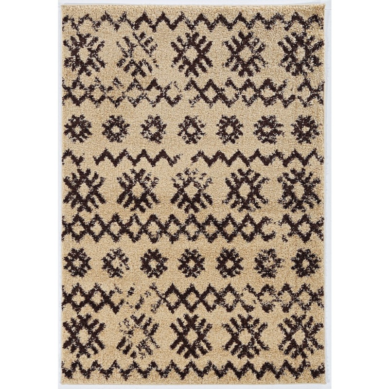 Moroccan Mekenes Camel & Brown 8X10, Rug