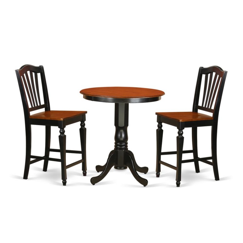 3 Pc Dining Counter Height Set