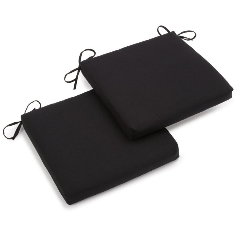 20-Inch by 19-Inch Twill Chair Cushion Set of Two