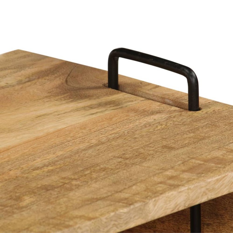 Vidaxl Coffee Table Solid Mango Wood 39.4"X23.6"X17.7"