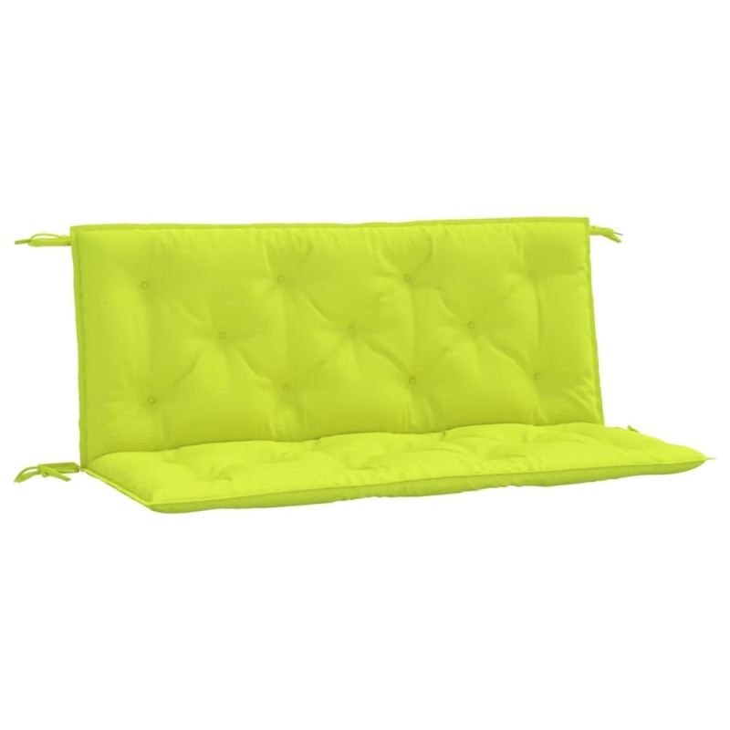 Garden Bench Cushion Set Of 2 Bright Green