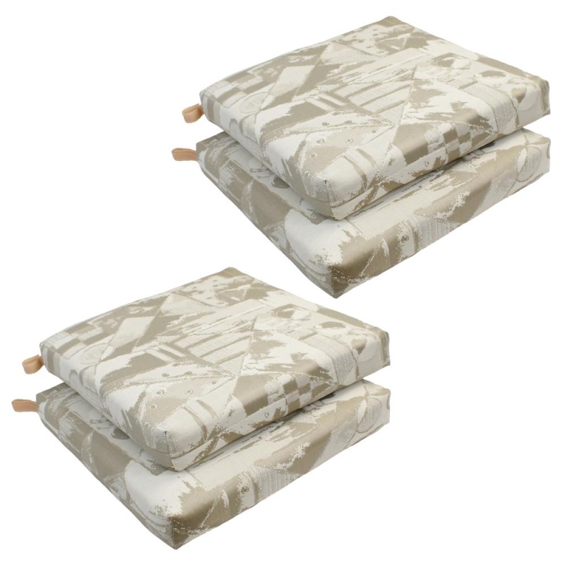 20-Inch by 19-Inch Chair Cushions (Set of 4)