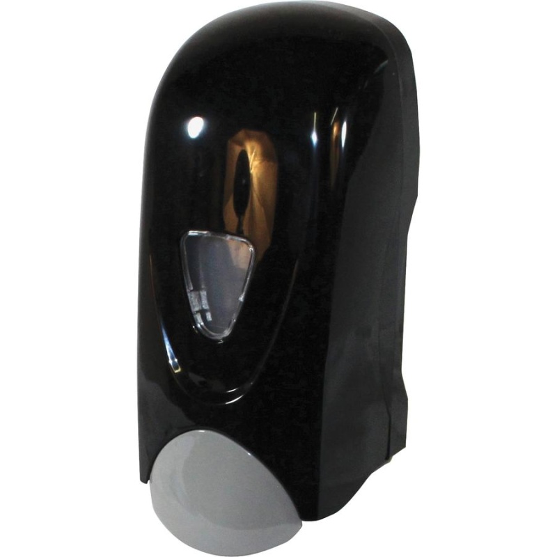 Genuine Joe 1000 Ml Foam Soap Dispenser - Manual - 1.06 Quart Capacity - Black, Gray - 12 / Carton