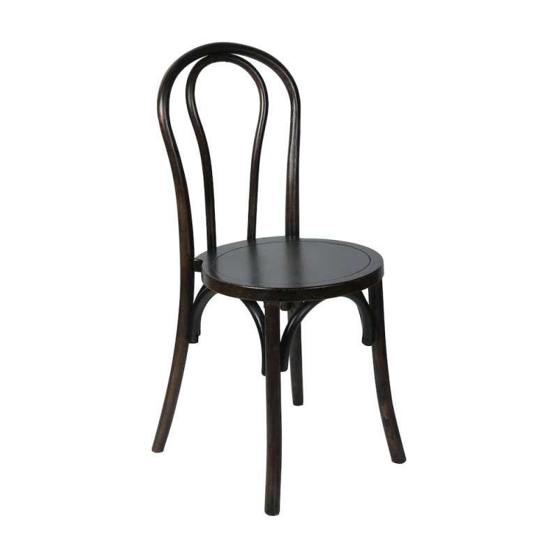 Betsy Early American Thonet Style Solid Wood Stackable Dining Chair