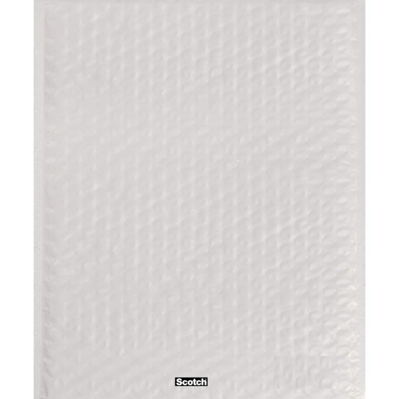 Scotch Poly Mailers - #000 - 4" Width X 8" Length - Poly - 25 / Carton - White