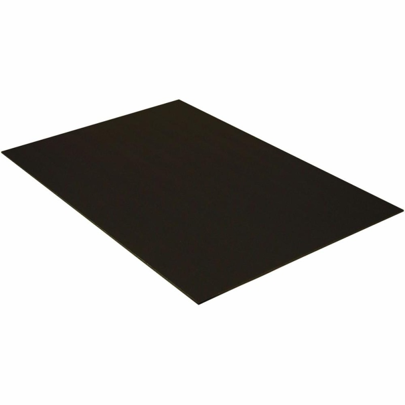Ucreate Foam Board - X 0.60"Length - 10 / Carton - Black - Foam