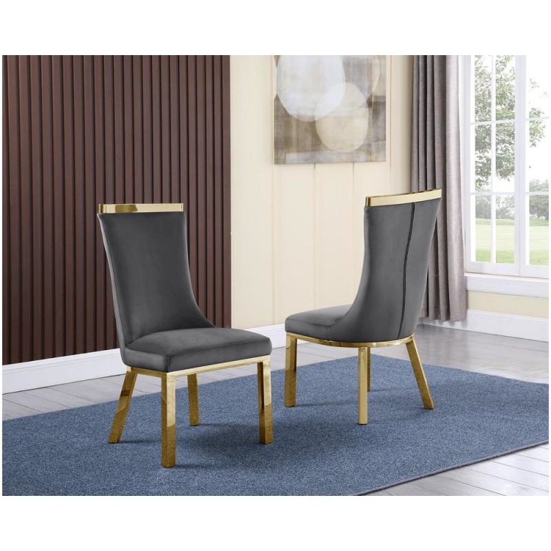 Upholstered Dining Chairs Set of 2