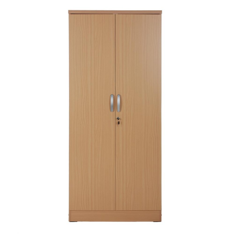 Better Home Products Harmony Wood Two Door Armoire Wardrobe Cabinet Beech Maple