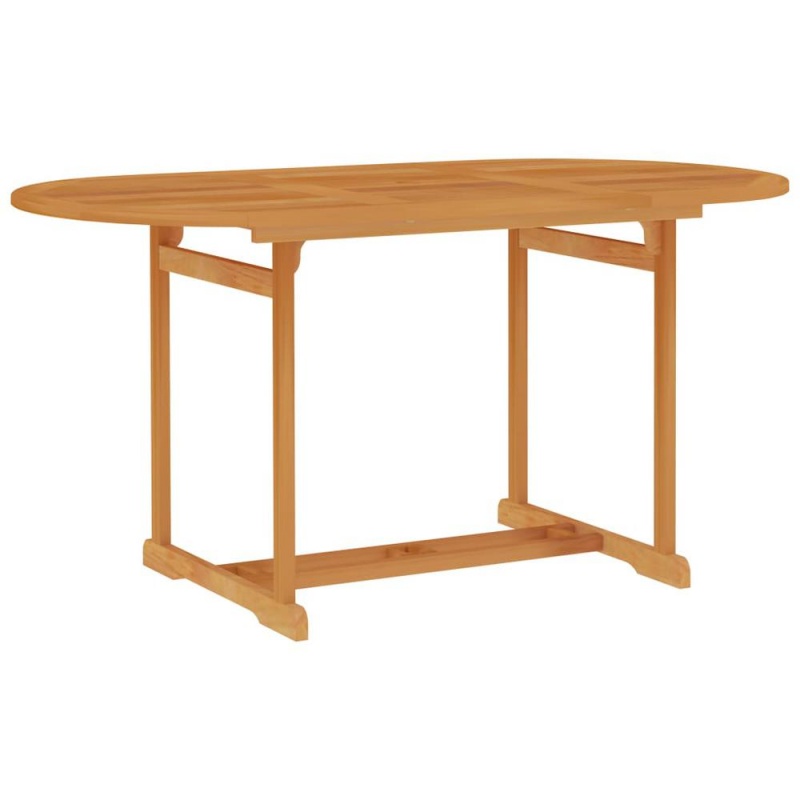 Vidaxl Garden Table 59.1"X35.4"X29.5" Solid Teak Wood 5102