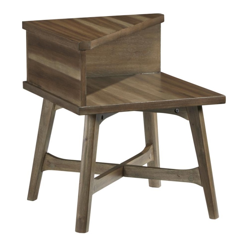 Chairside Table - Brown
