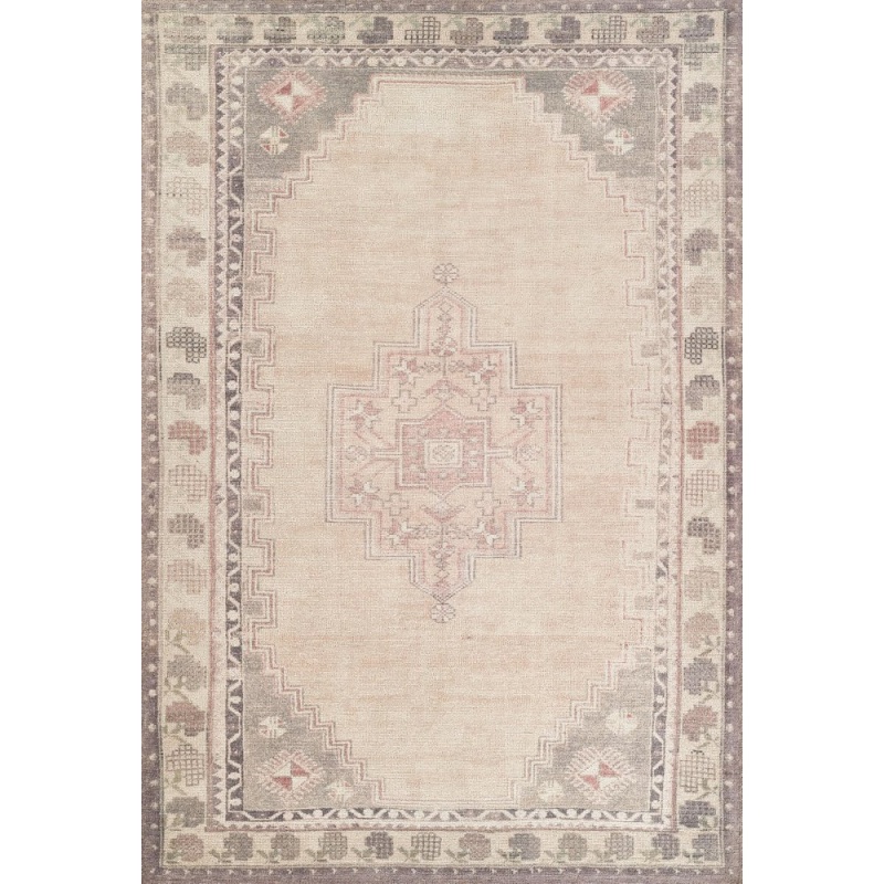 Contemporary Rectangle Area Rug, Sand, 8' X 10'