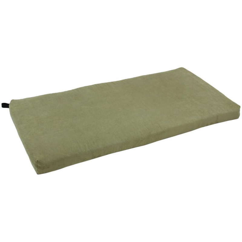 45-Inch By 19-Inch Solid Microsuede Bench Cushion 945X19-Ms-Sg