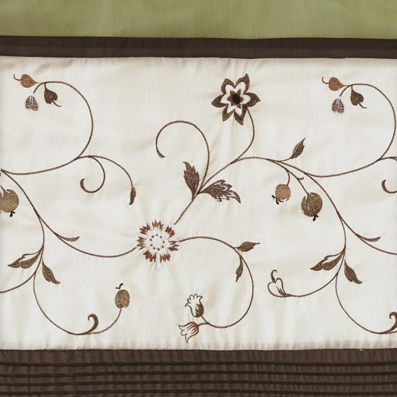 Embroidered Window Panel W/ Lining,Mp40-3506