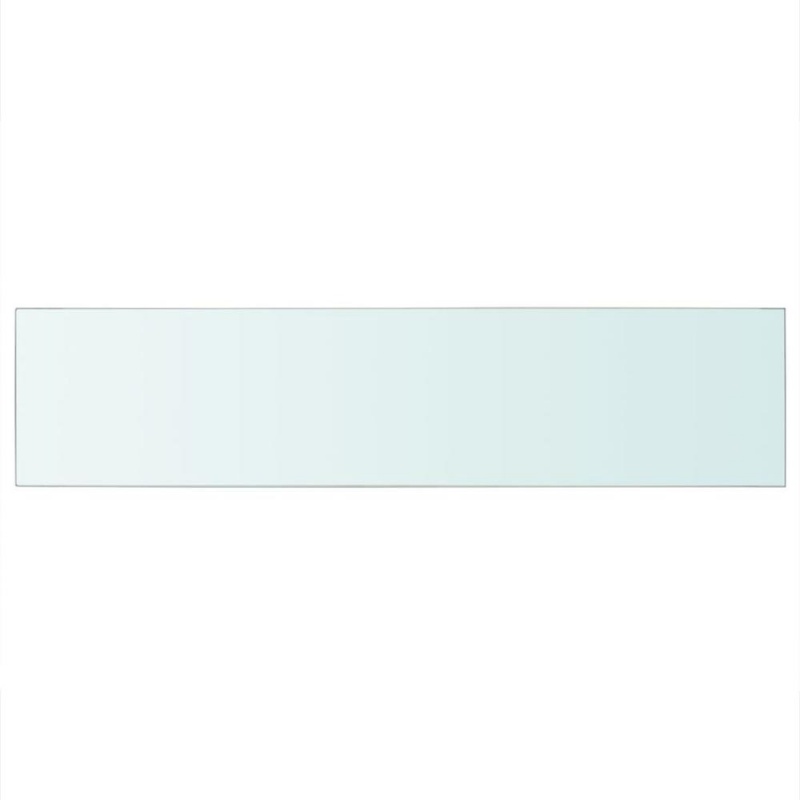 Vidaxl Shelf Panel Glass Clear 43.3"X9.8"