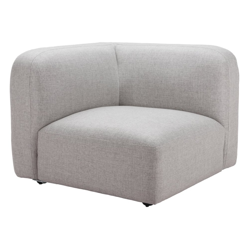 Biak Corner Chair Gray