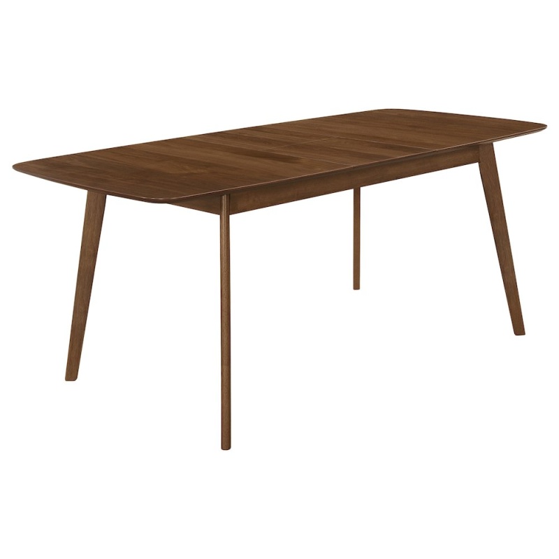 Redbridge 5-Piece Rectangular Dining Set Natural Walnut