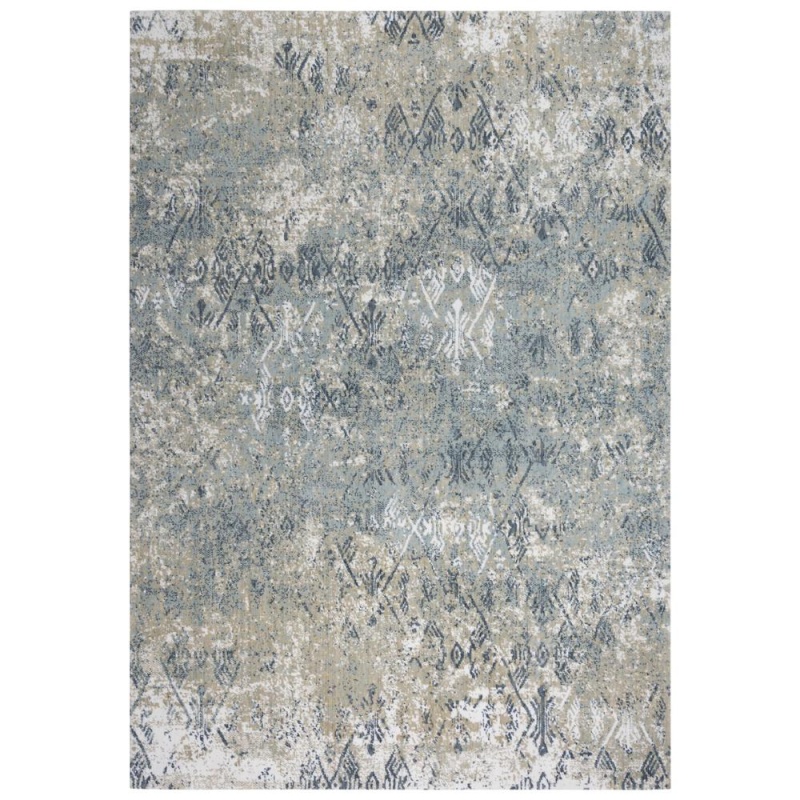 Hybrid Cut Pile Polyester Rug, 5'2" x 7'9"
