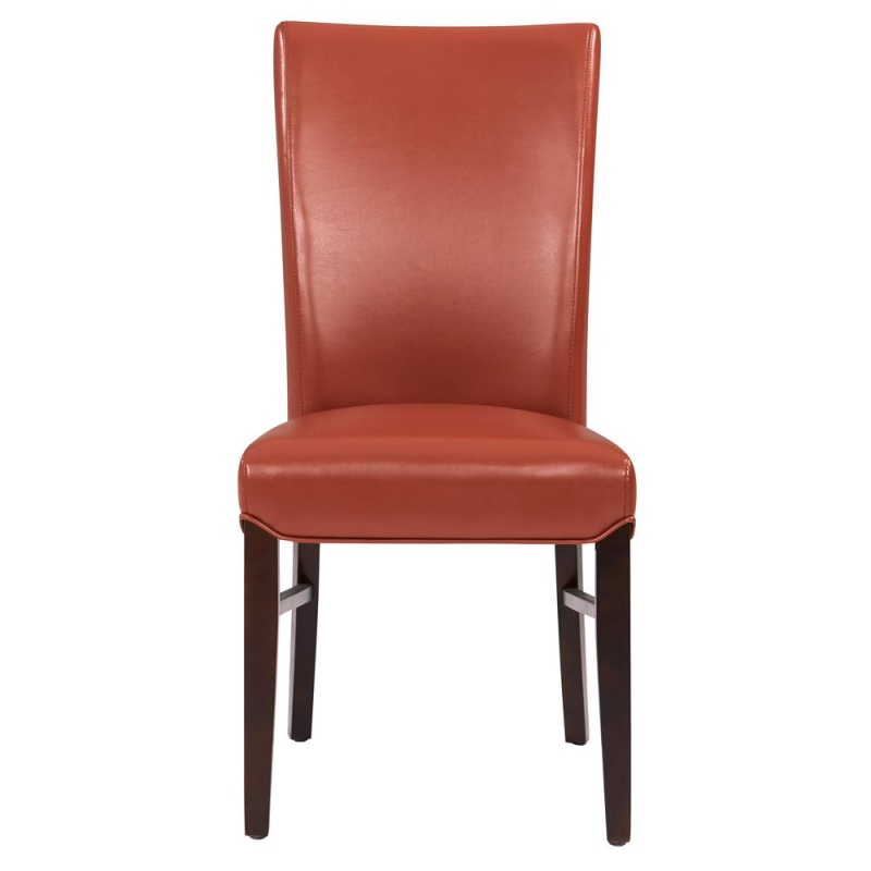 Milton Bonded Leather Dining Side Chair, (Set Of 2)