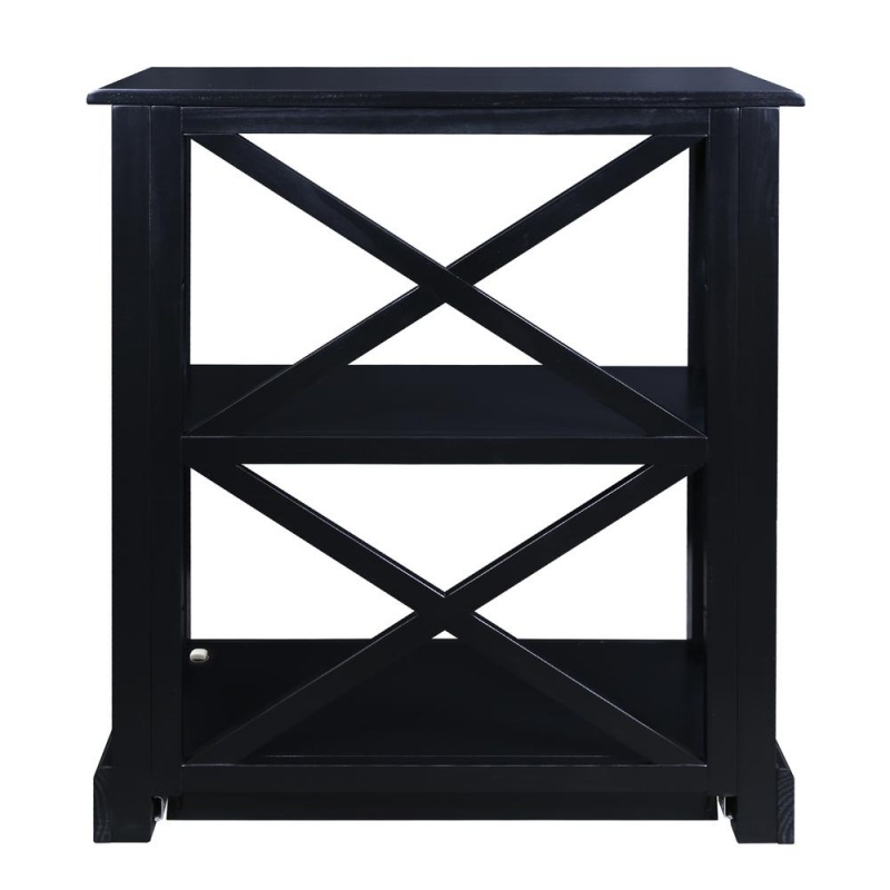 Jackson 3-Shelf Bookcase With Concealed Drawer, Concealment Furniture