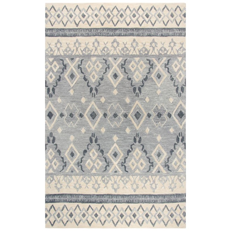 5' X 8' Hand-Tufted Rectangle Rug