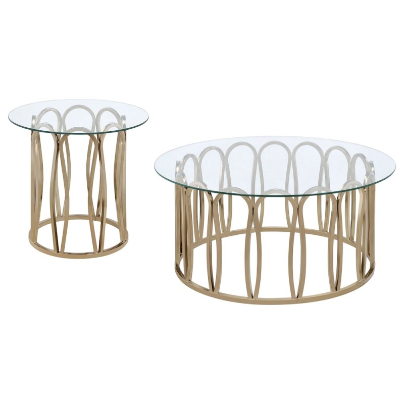 Monett 2-Piece Coffee and End Table Set
