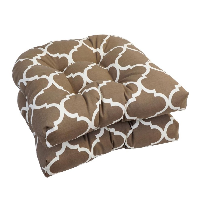 19-Inch U-Shaped Dining Chair Cushions (Set Of 2) 93184-2Ch-Od-160