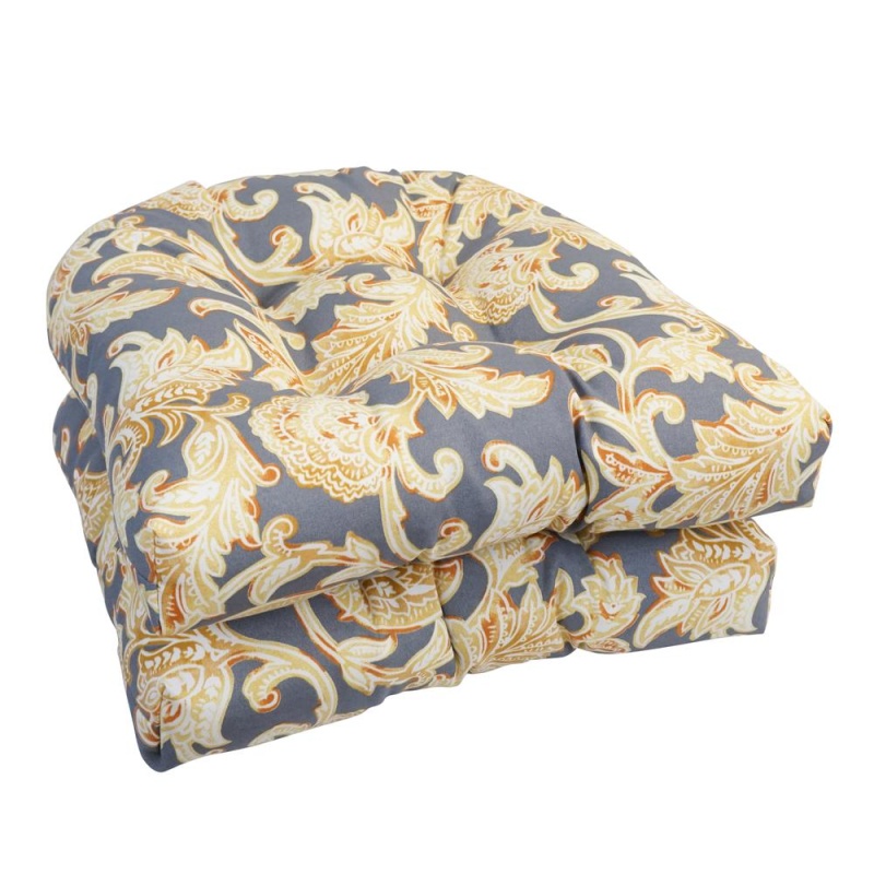 19-Inch U-Shaped Dining Chair Cushions (Set of 2)